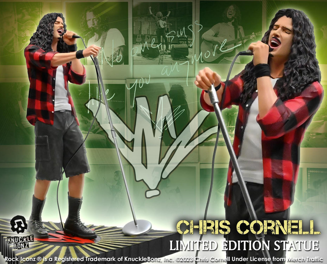 Chris Cornell Rock Iconz Statue 22 cm