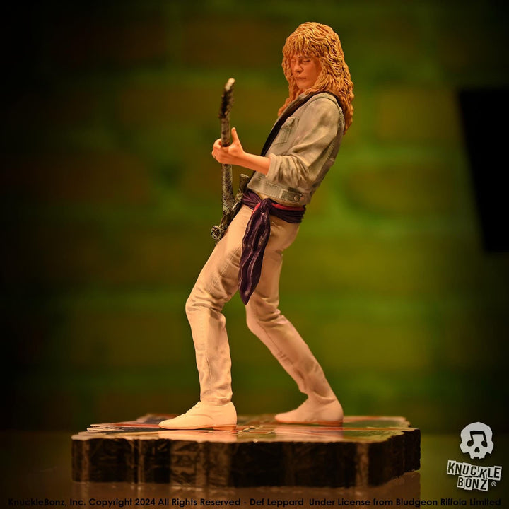 Def Leppard Rock Iconz Statue Rick Savage 24 cm