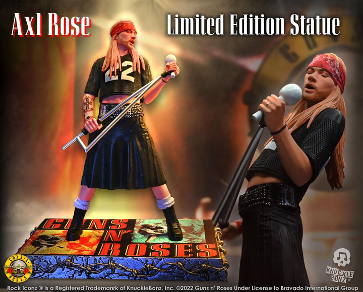 Axl Rose II Rock Iconz Statue | Guns N' Roses