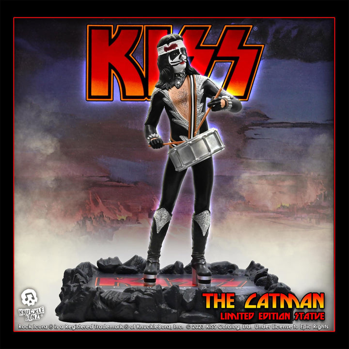 The Catman (Destroyer) Rock Iconz Statue | KISS