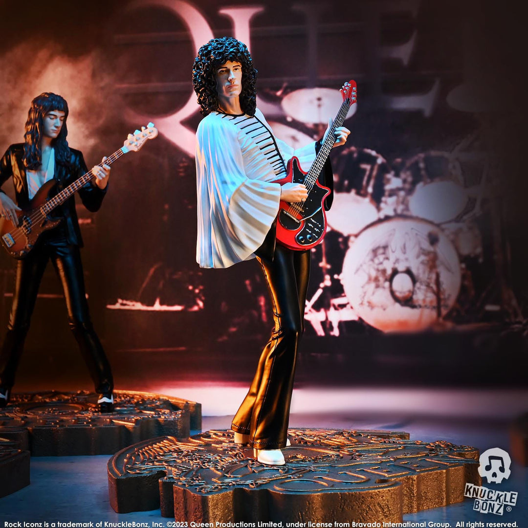 Brian May II (Sheer Heart Attack Era) Rock Iconz Statue | Queen
