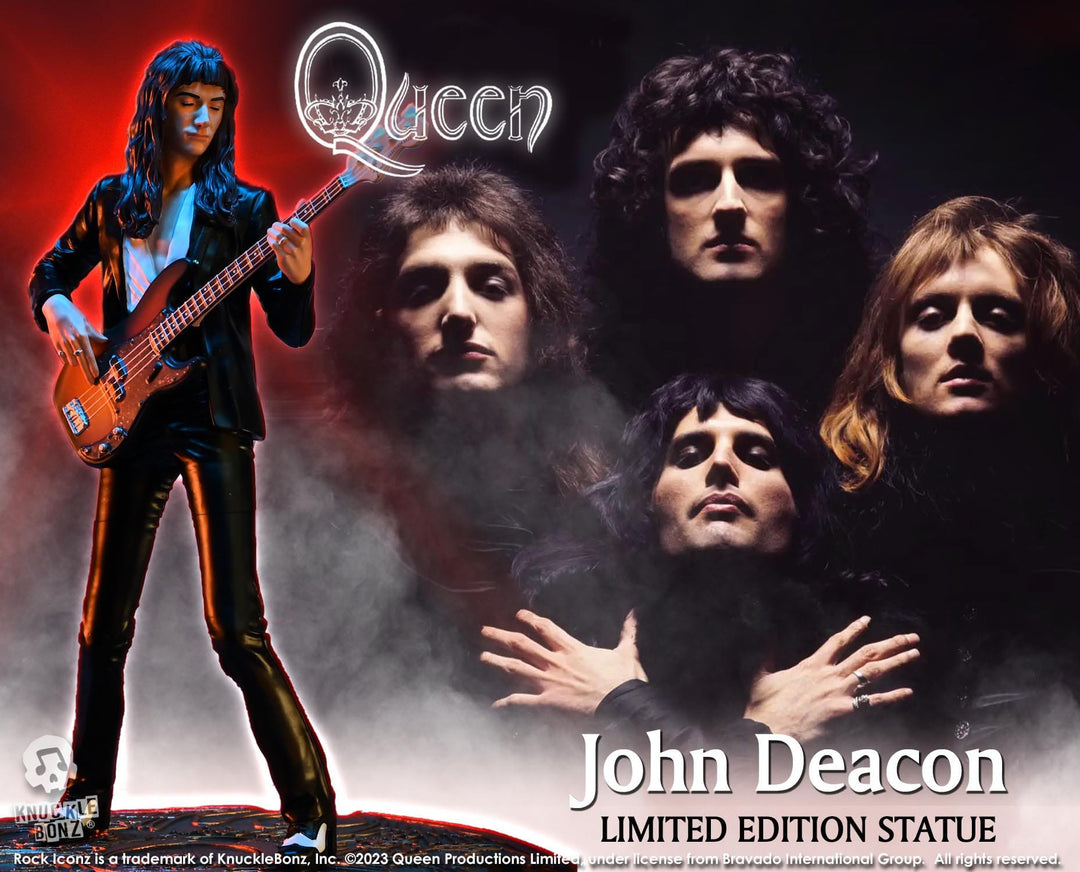 John Deacon II (Sheer Heart Attack Era) Rock Iconz Statue | Queen