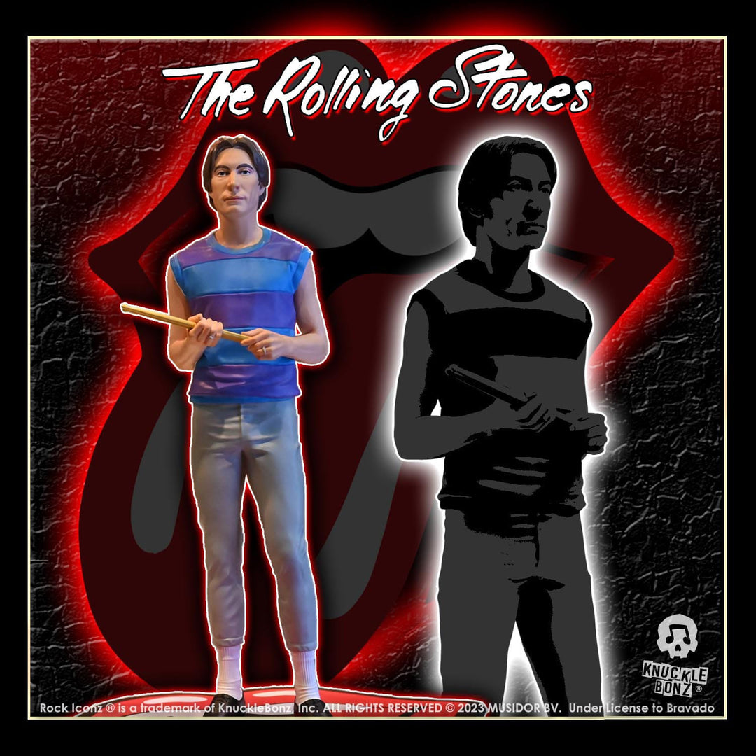 Charlie Watts (Tattoo You Tour 1981) Rock Iconz Statue | The Rolling Stones