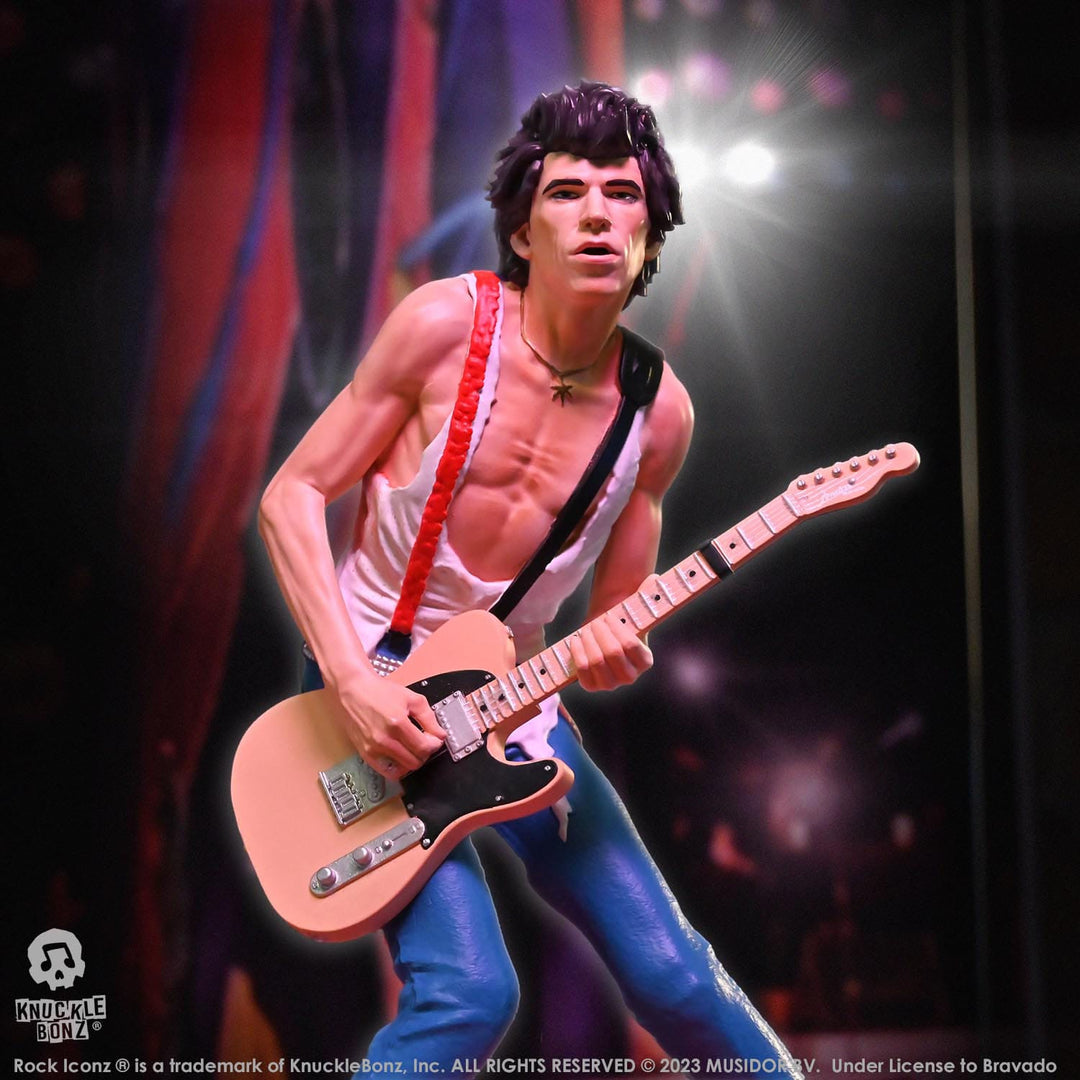 Keith Richards (Tattoo You Tour 1981) Rock Iconz Statue | The Rolling Stones