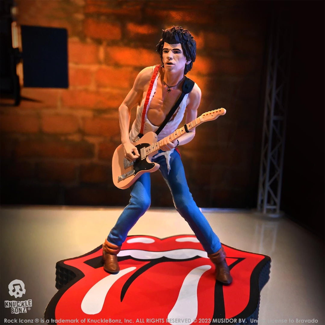 Keith Richards (Tattoo You Tour 1981) Rock Iconz Statue | The Rolling Stones