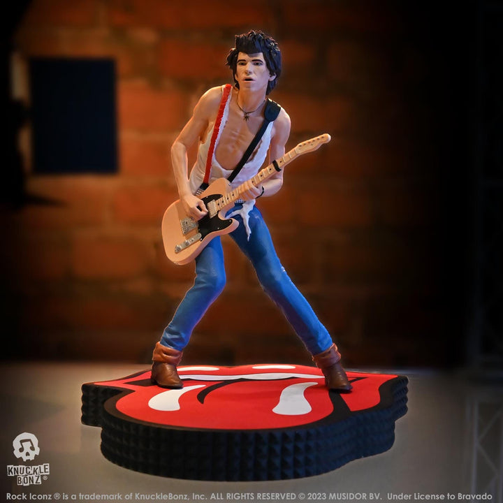 Keith Richards (Tattoo You Tour 1981) Rock Iconz Statue | The Rolling Stones