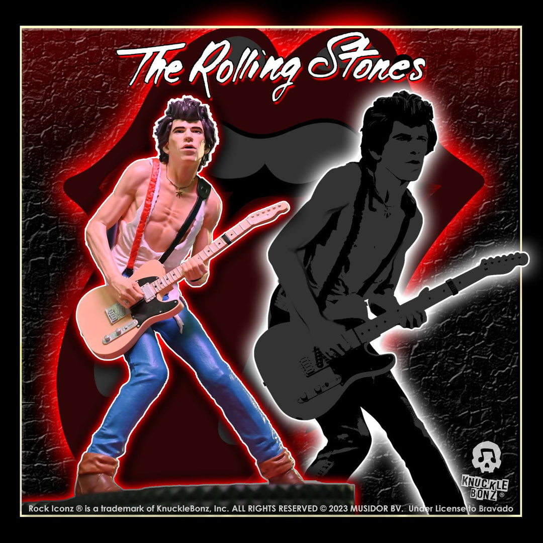 Keith Richards (Tattoo You Tour 1981) Rock Iconz Statue | The Rolling Stones