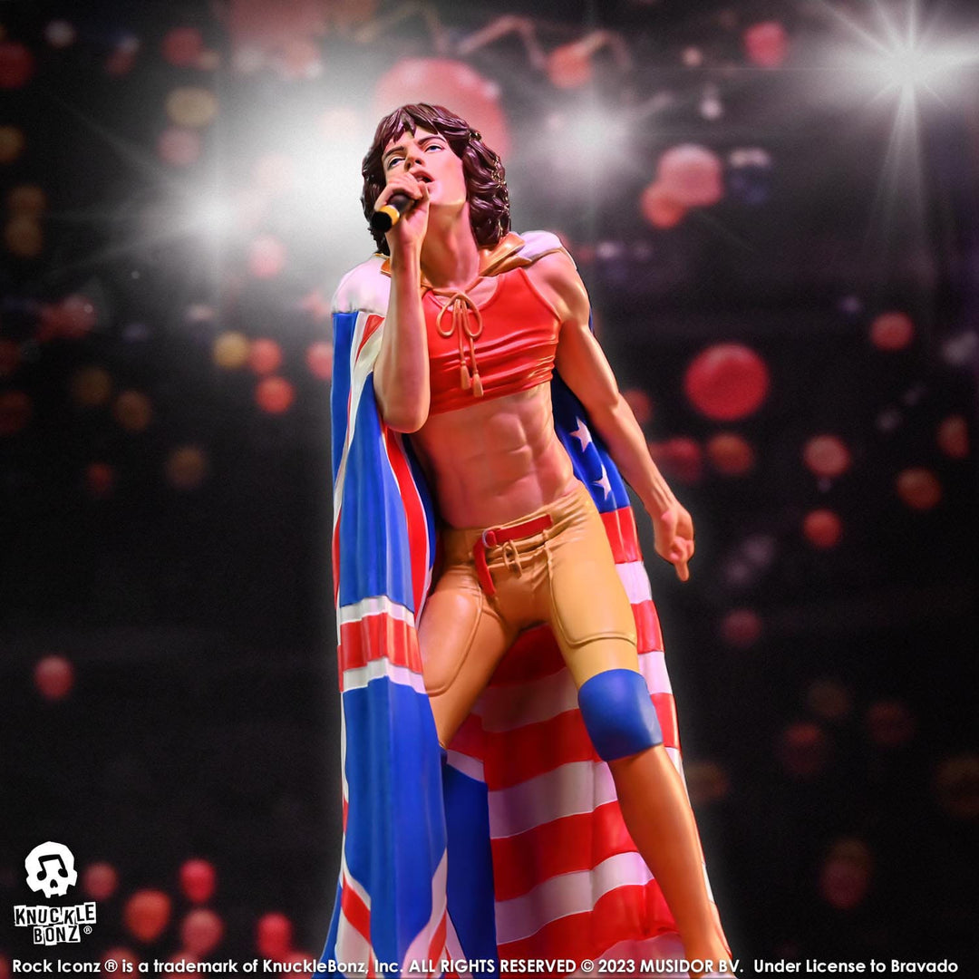 Mick Jagger (Tattoo You Tour 1981) Rock Iconz Statue | The Rolling Stones