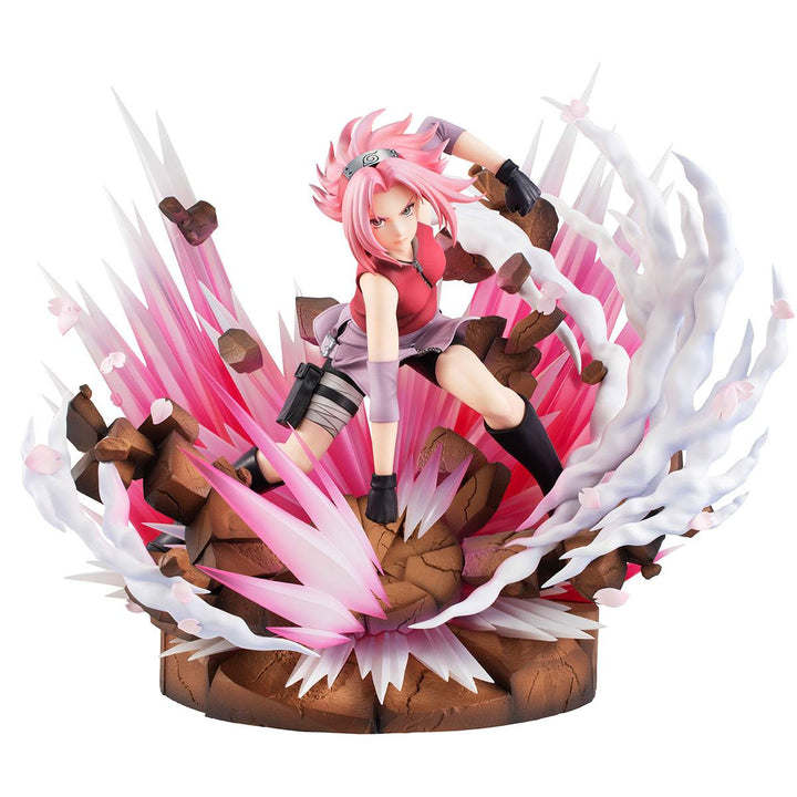 Naruto Gals PVC Statue DX Haruno Sakura Version 3 27 cm