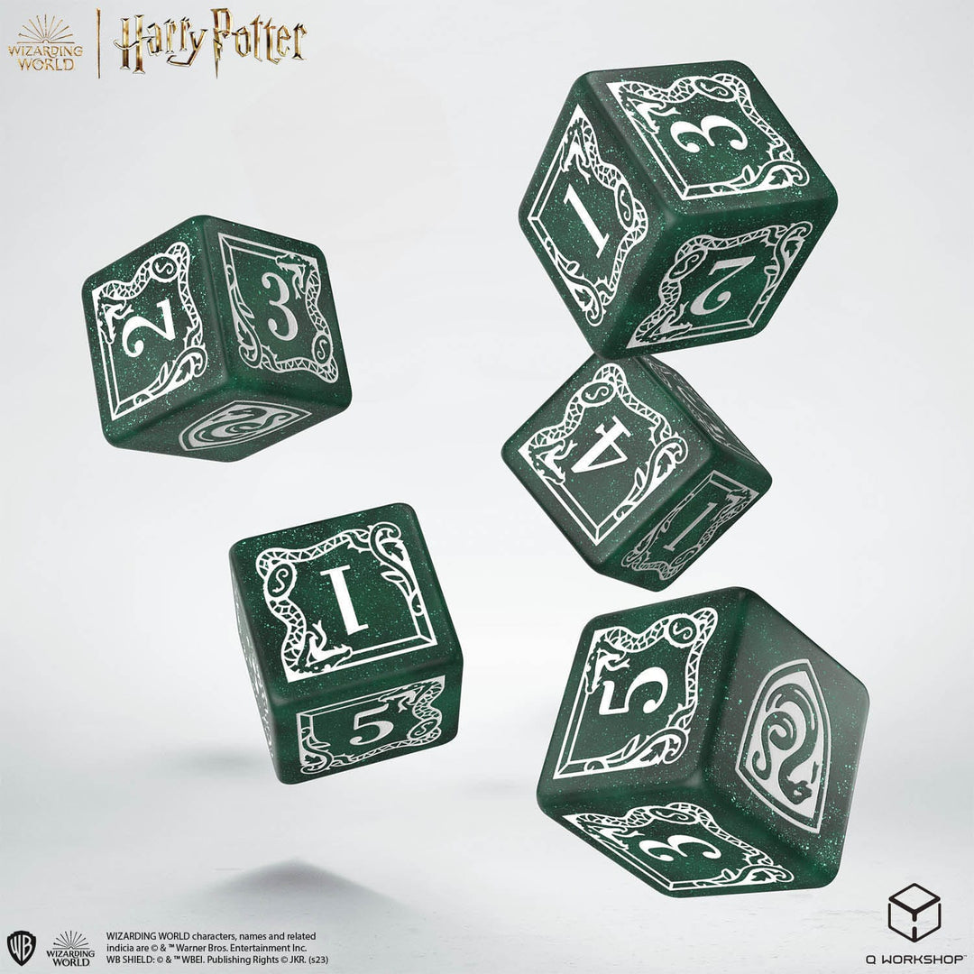 Slytherin Dice & Pouch Set | Harry Potter
