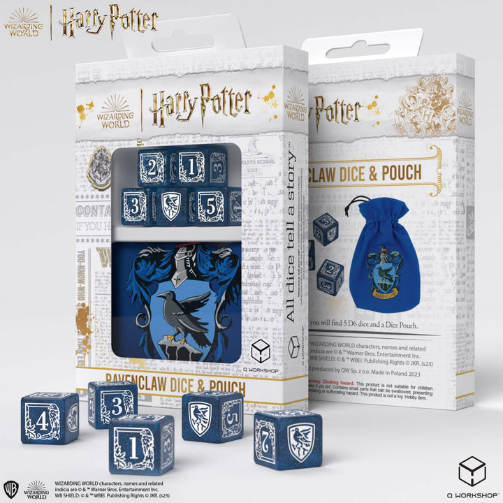 Ravenclaw Dice & Pouch Set | Harry Potter