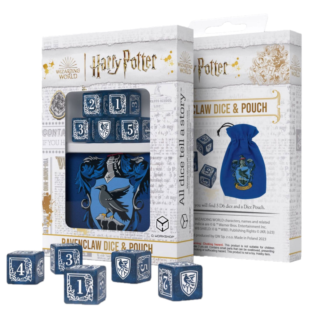 Ravenclaw Dice & Pouch Set | Harry Potter