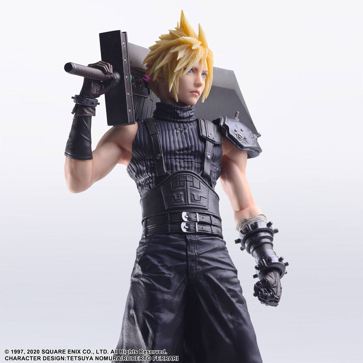 Final Fantasy VII Remake Static Arts Gallery Statue Cloud Strife 26 cm