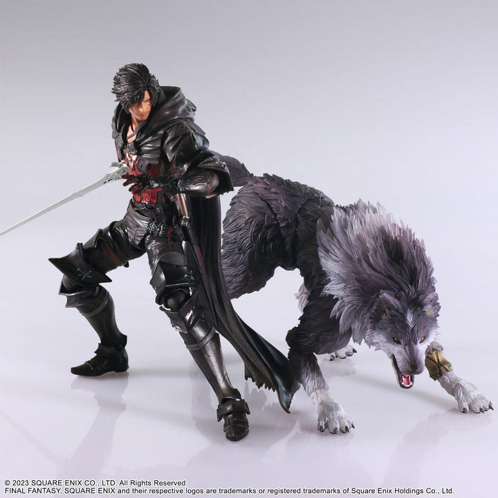 Clive Rosfield & Torgal Action Figure Set | Final Fantasy