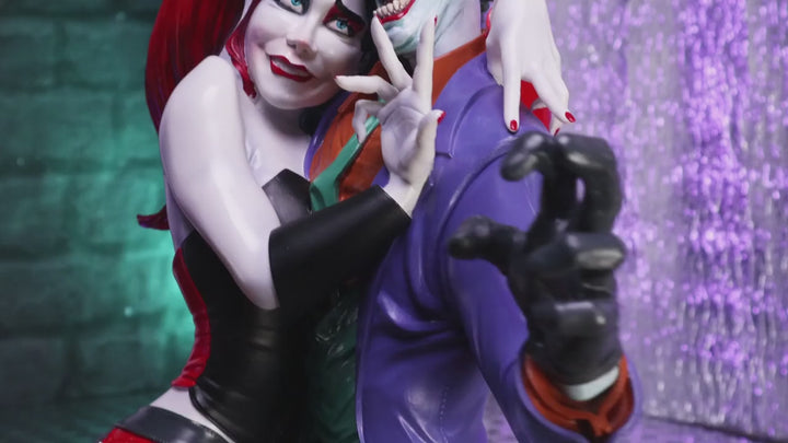 The Joker and Harley Quinn Bust | Batman