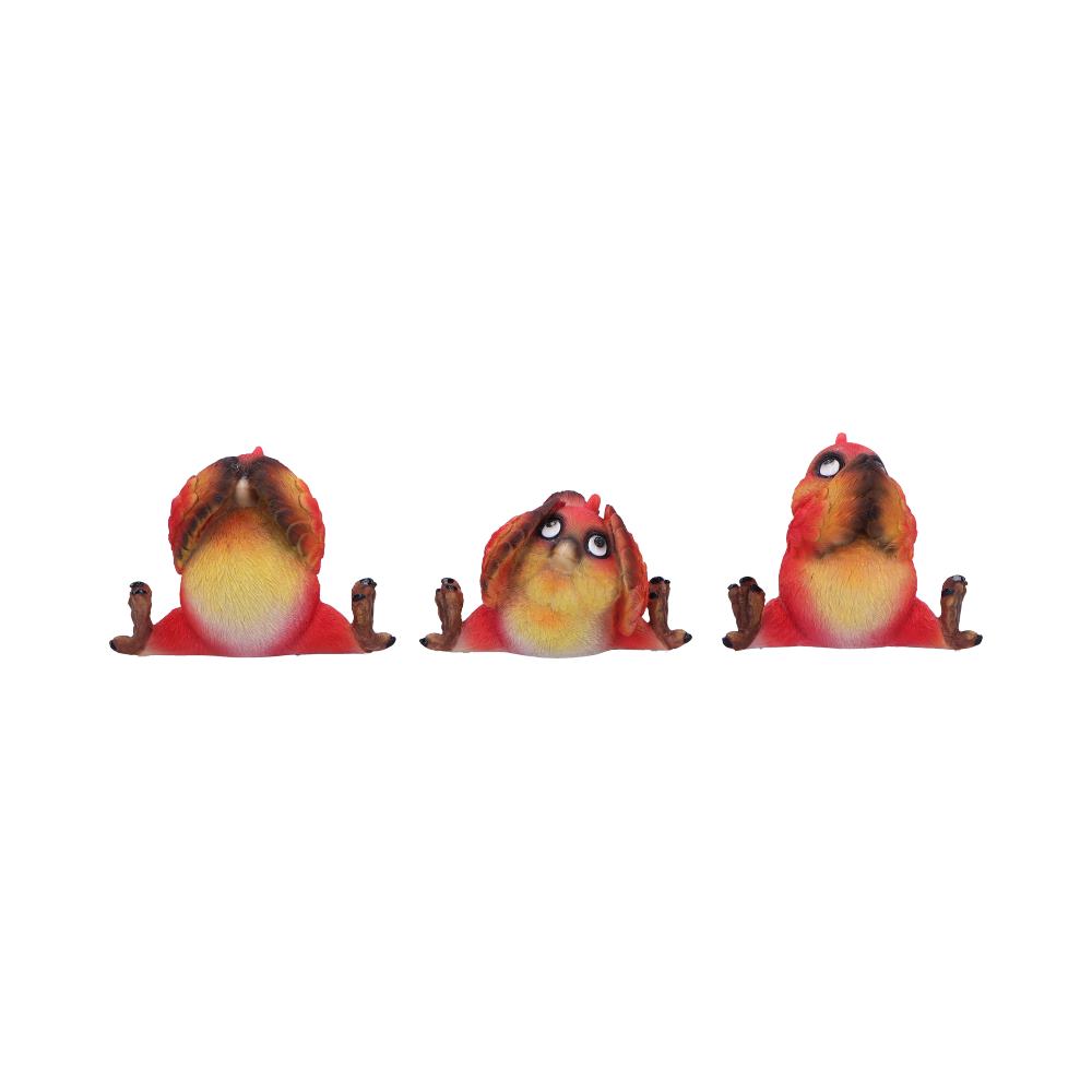 Pre-Order Three Wise Birds 9.8cm