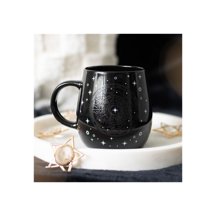 Astrology Wheel Heat Change Mug