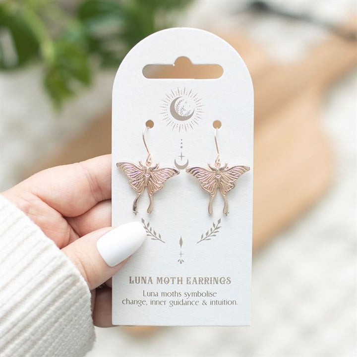 Luna Moth Earrings