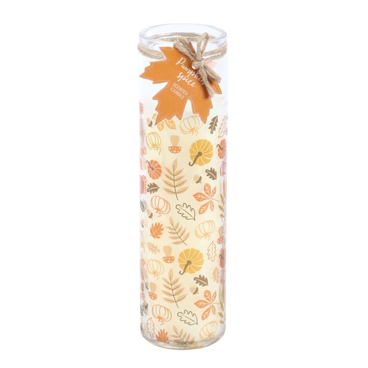 Autumn Leaves Pumpkin Spice Tube Candle