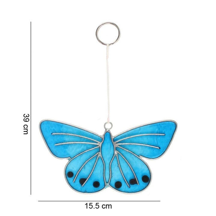 Chalkhill Blue Butterfly Suncatcher