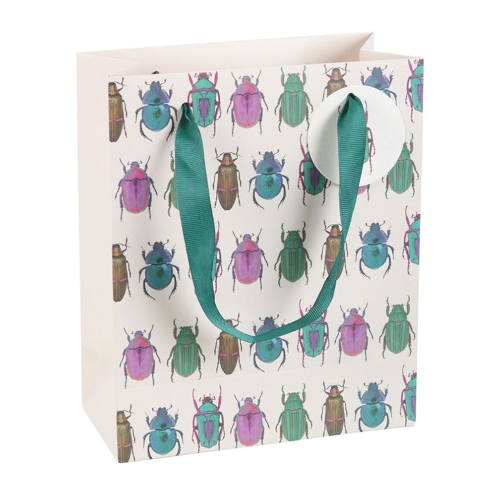 23cm Medium Beetle Print Gift Bag