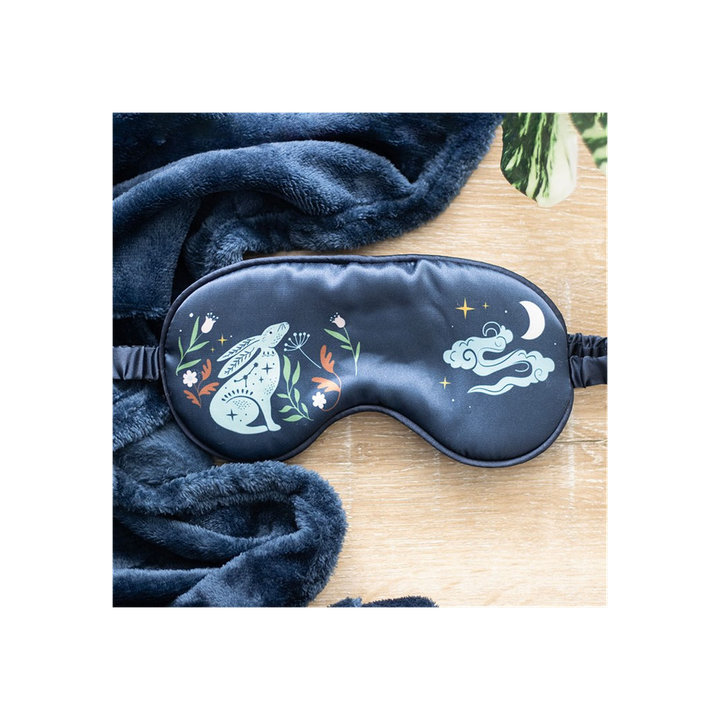 Midnight Hare Satin Sleep Mask