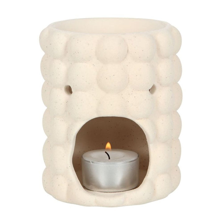 Cream Speckle Bubble Oil Burner