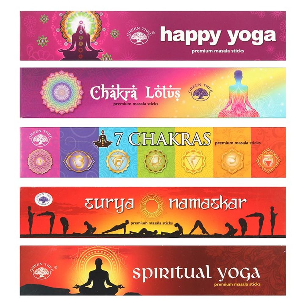 Green Tree Yoga Collection Incense Sticks