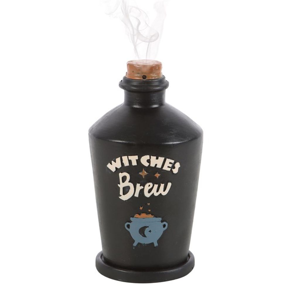 Witches Brew Potion Bottle Incense Cone Burner