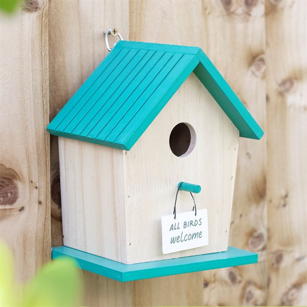 All Birds Welcome Bird House