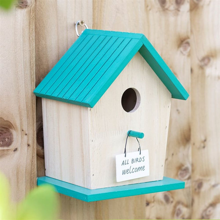 All Birds Welcome Bird House