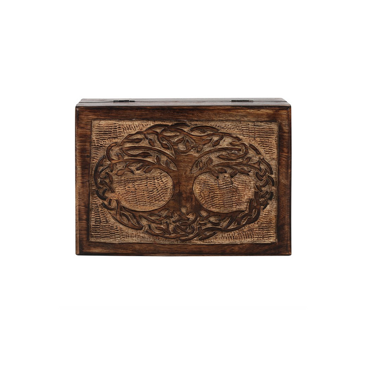 7x5in Wooden Tree of Life Box