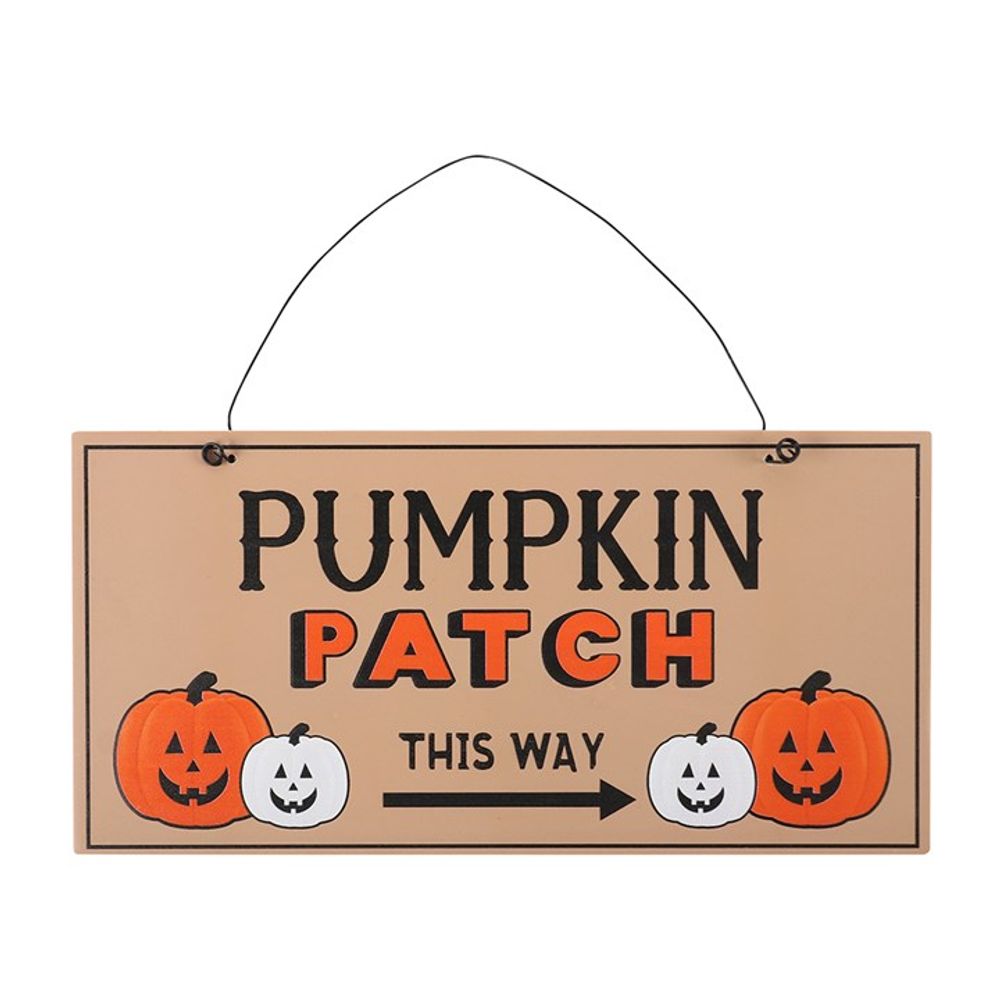 Pumpkin Patch Hanging Sign