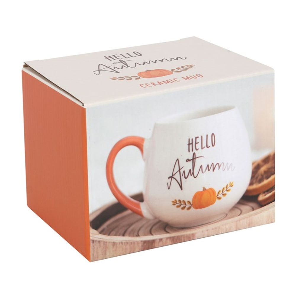 Hello Autumn Rounded Mug