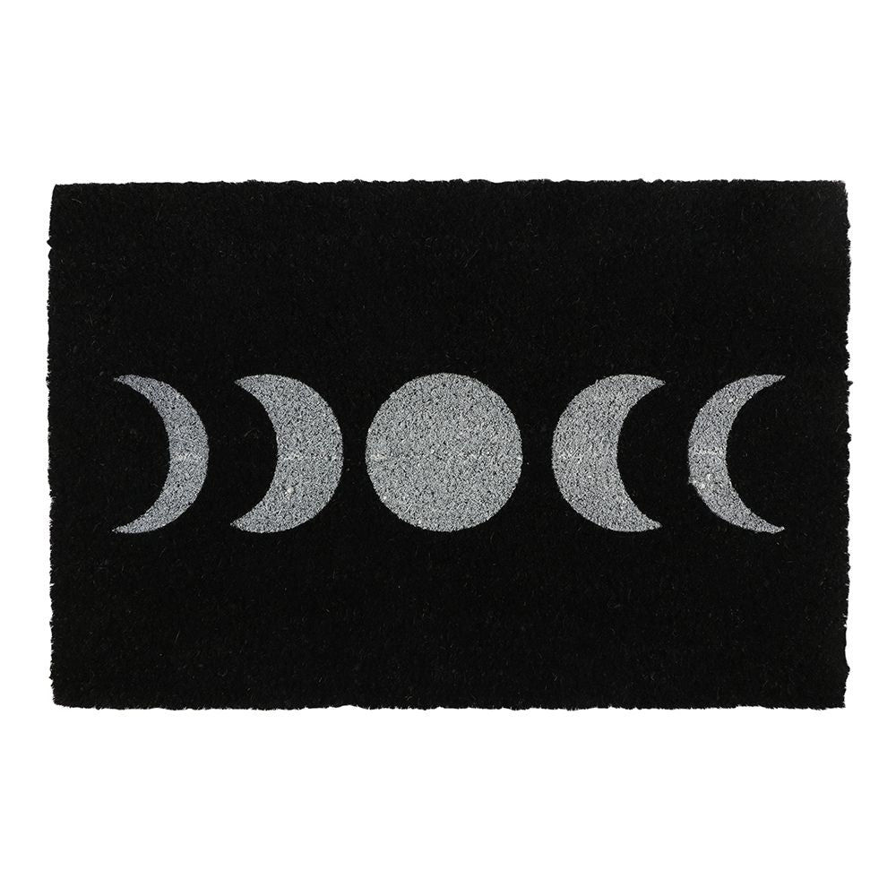 Black Moon Phase Doormat