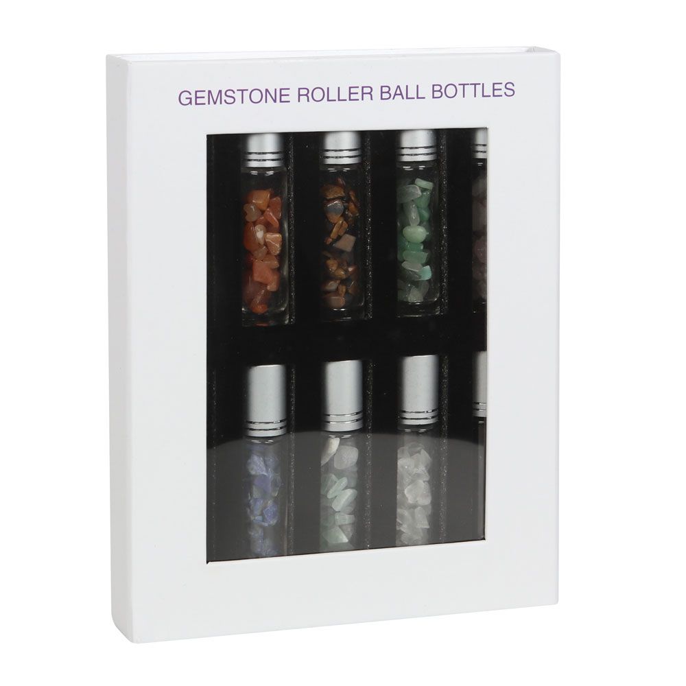 Crystal Chip Rollerball Bottle Set