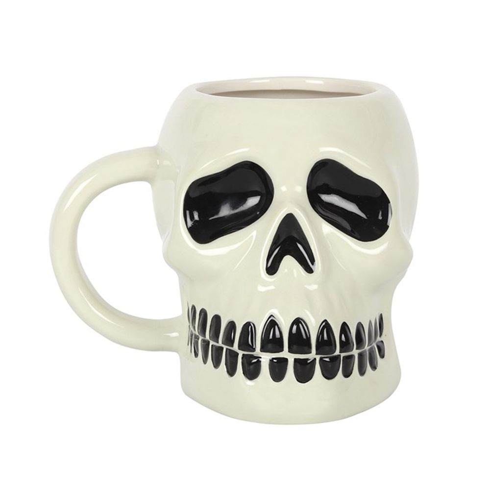 Ceramic Skull Mug