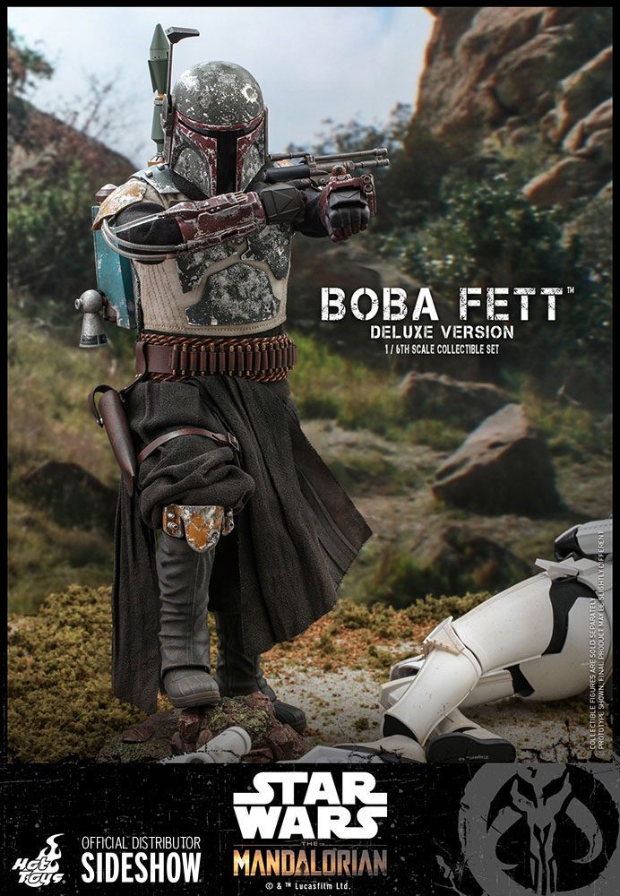 Star Wars The Mandalorian Action Figure 2-Pack 1/6 Boba Fett Deluxe 30 cm