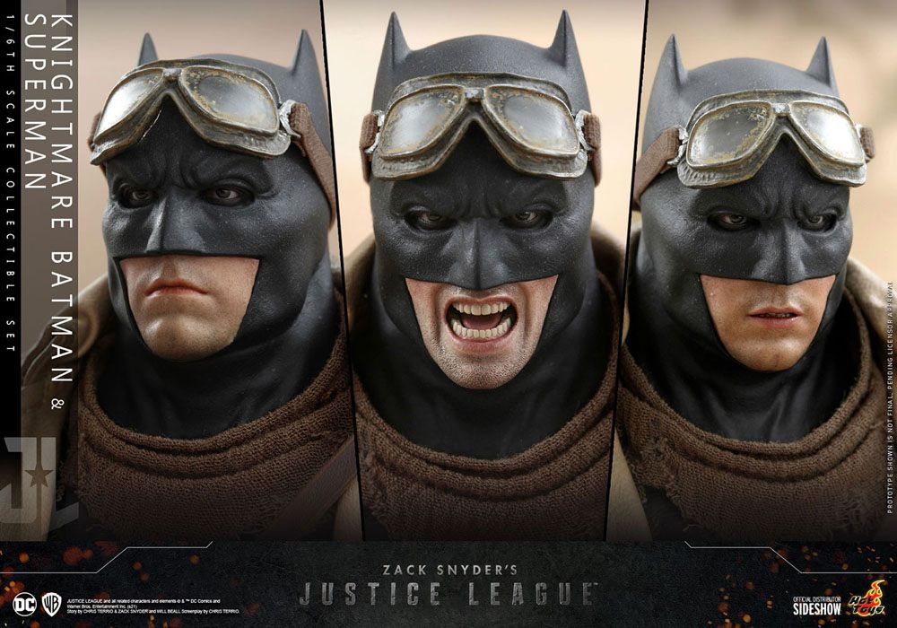 Zack Snyder's Justice League Action Figure 2-Pack 1/6 Knightmare Batman and Superman 31 cm