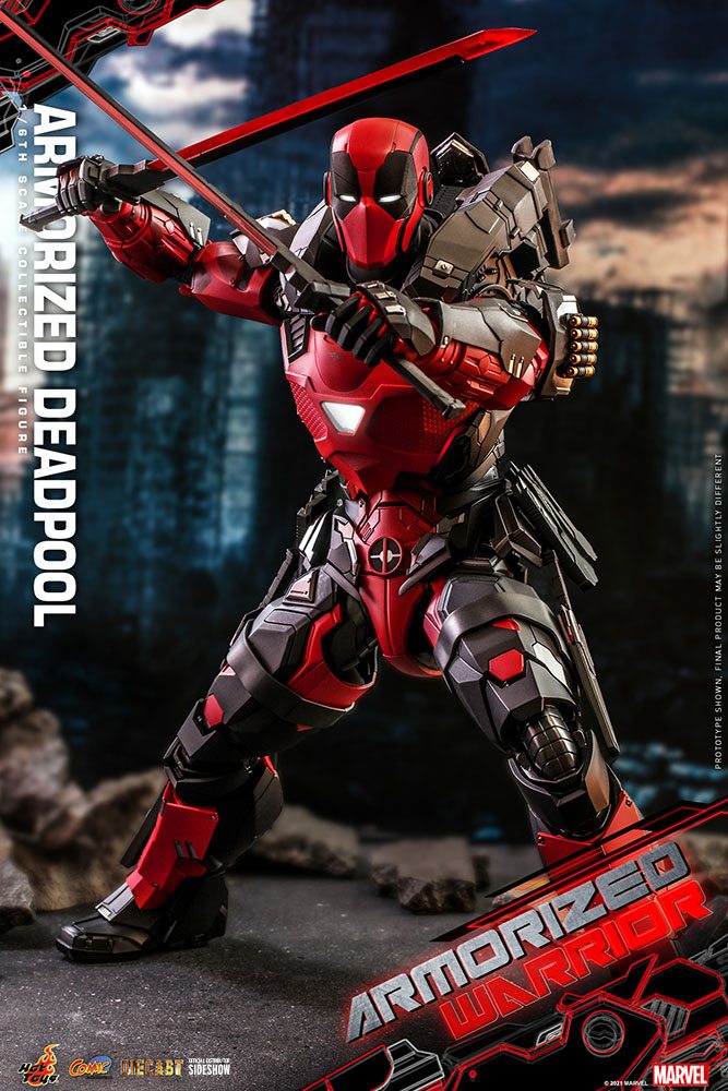 Armorized Deadpool Comic Masterpiece Action Figure | Marvel