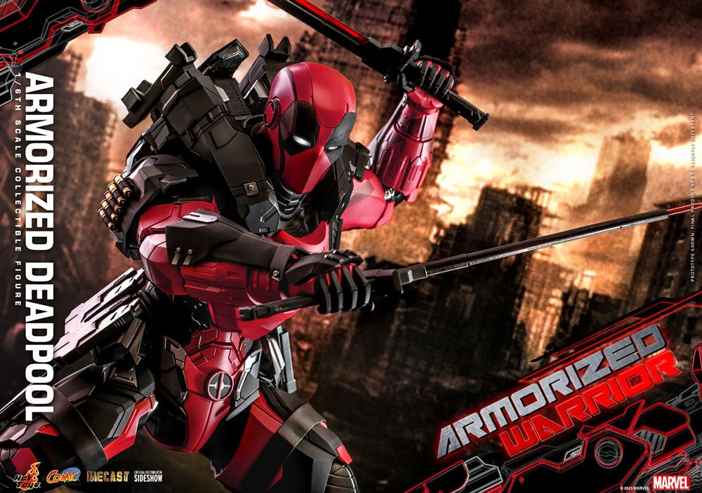 Armorized Deadpool Comic Masterpiece Action Figure | Marvel