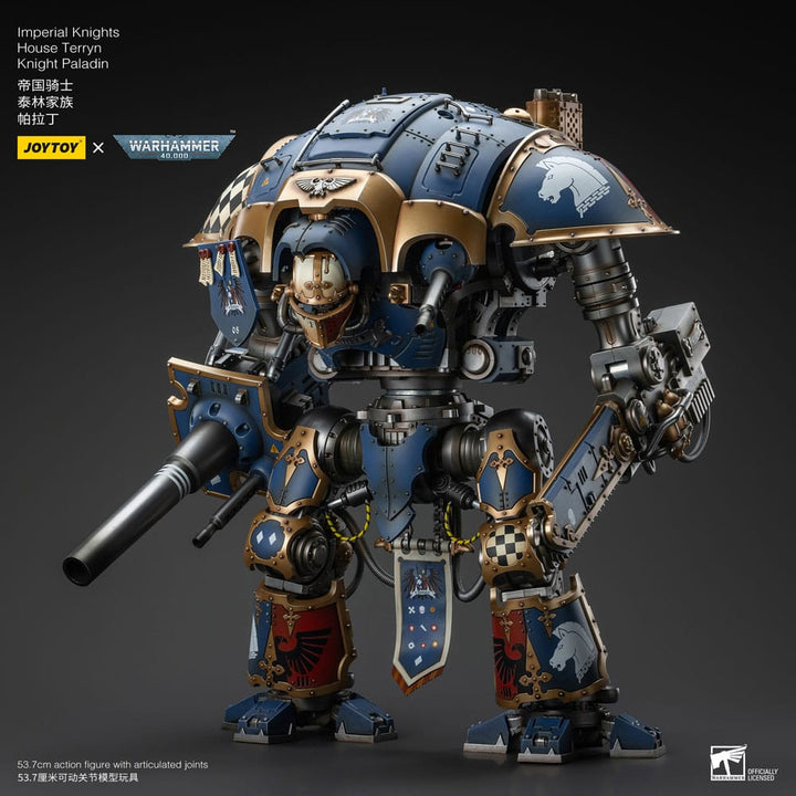 Pre-Order Warhammer 40k Action Figure 1/18 Imperial Knights House Terryn Knight Paladin 54 cm