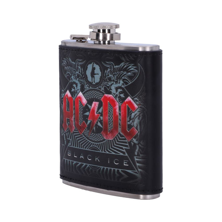 ac/dc - black ice hip flask