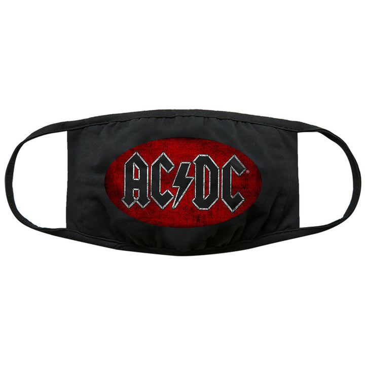Oval Logo Vintage Face Mask | AC/DC