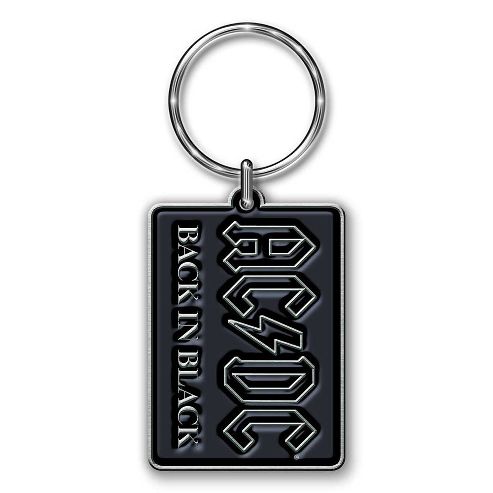 Back in Black (Die-Cast Relief) Keychain | AC/DC