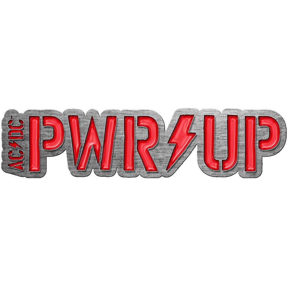 PWR-UP (Enamel In-Fill) Pin Badge | AC/DC