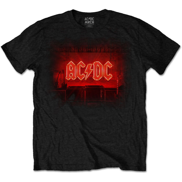 Dark Stage/Track list (Back Print) Unisex T-Shirt | AC/DC