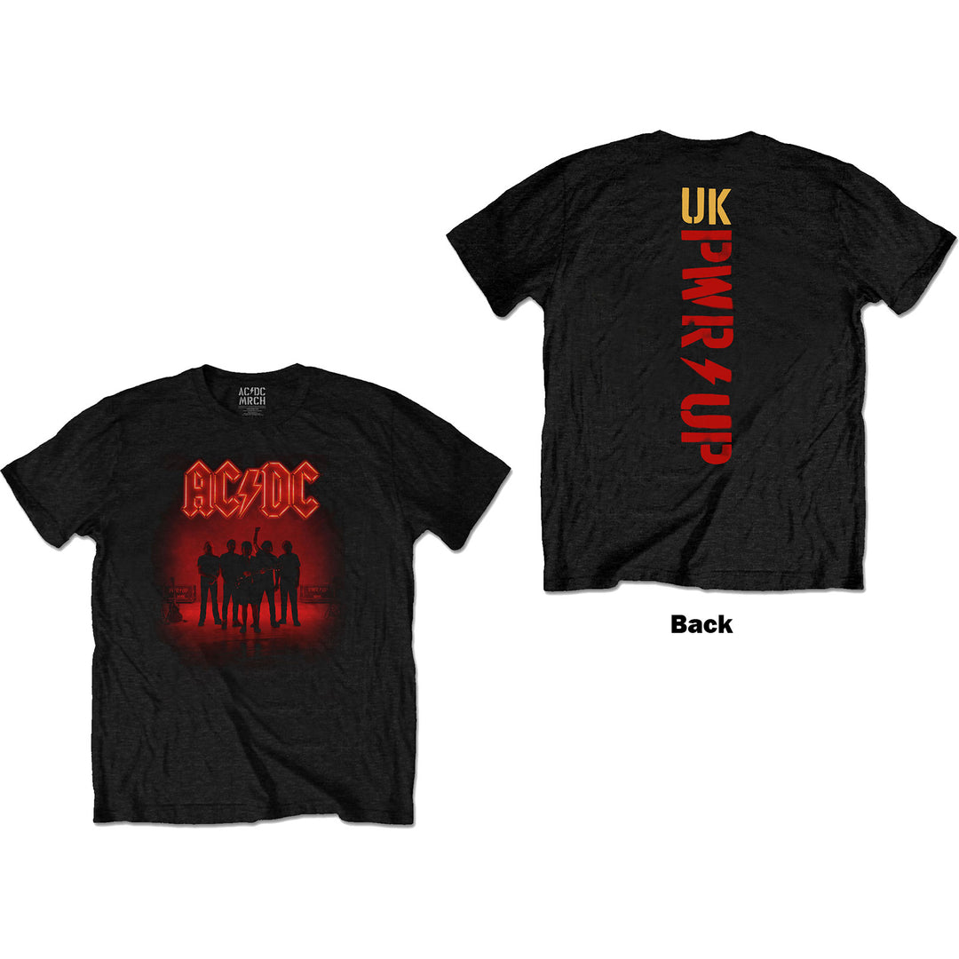 PWR-UP (Back Print) Unisex T-Shirt | AC/DC