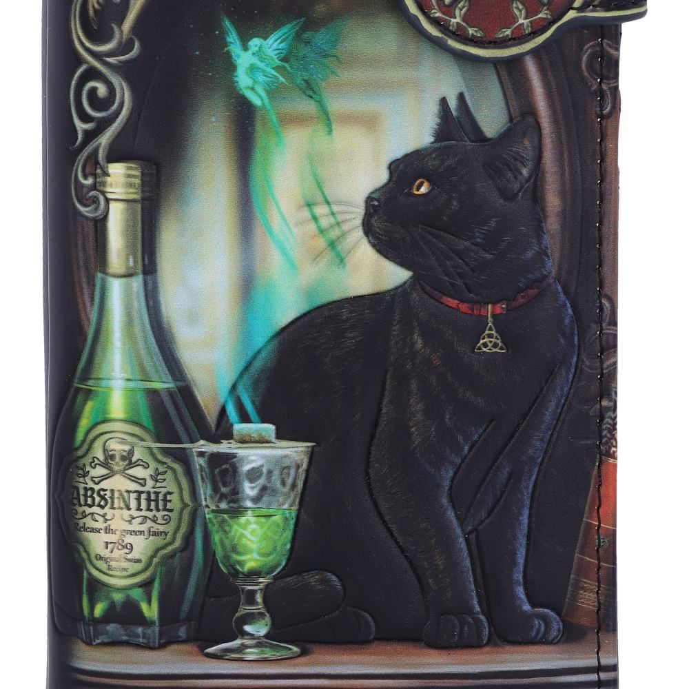 absinthe embossed purse by lisa parker