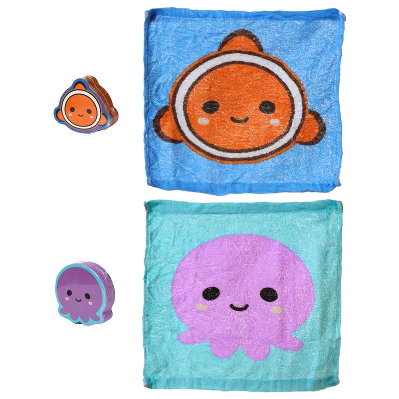 adoramals sealife compressed travel towel
